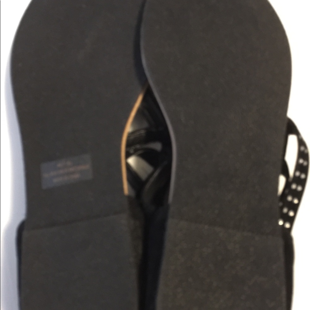 Black Rhinestone Sandals - Picture 5 of 5